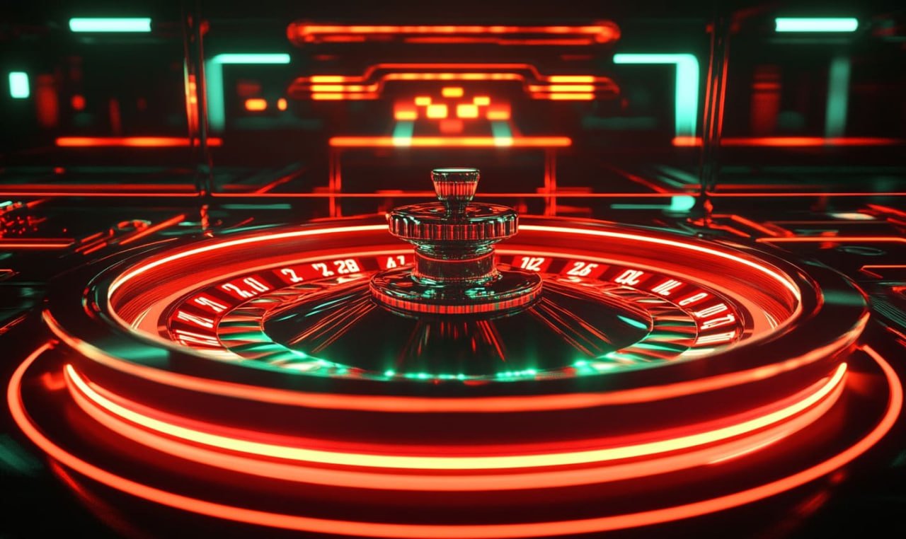 Live roulette table with professional dealers